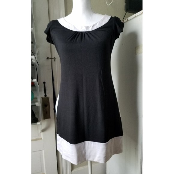 Belle Du Jour Black Dress Size Large - Picture 8 of 11